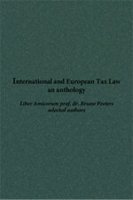 International and European Tax Law -  an anthology - Liber Amicorum prof. dr. Bruno Peeters - selected authors